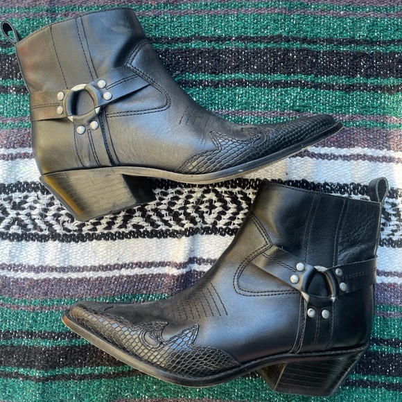 MATISSE LOW RIDER ANKLE BOOT WESTERN SIZE 8.5 - Picture 1 of 5